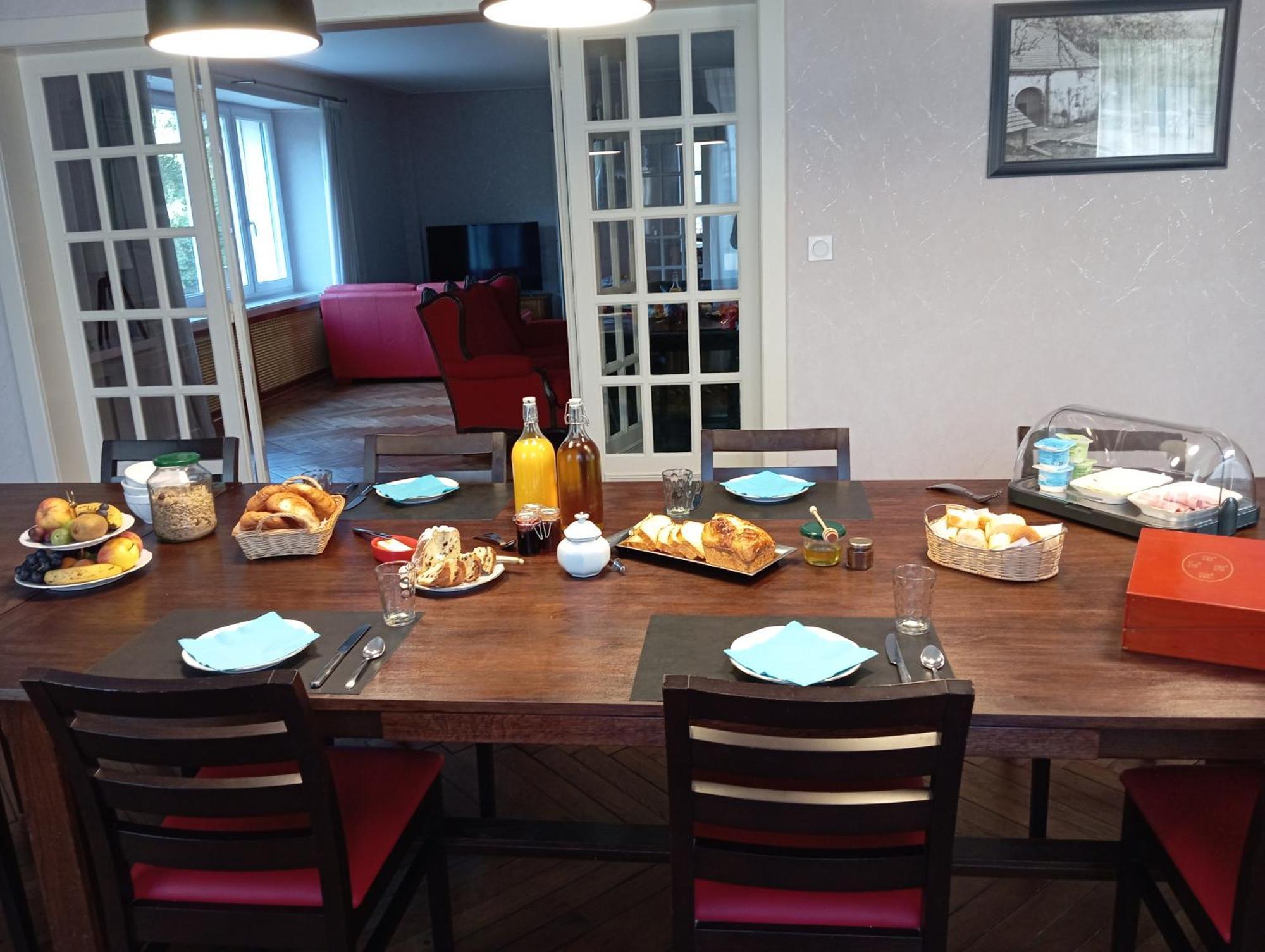 Domaine De La Moselle Bed and Breakfast Saint-Maurice-sur-Moselle Buitenkant foto
